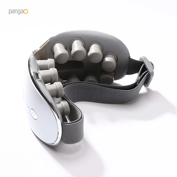 مكتبة ذكية تصميم جديد 16 رأس تدليك اهتزاز من السيليكون للعناية بالعين جهاز تدليك العين الكهربائي الذكي #3