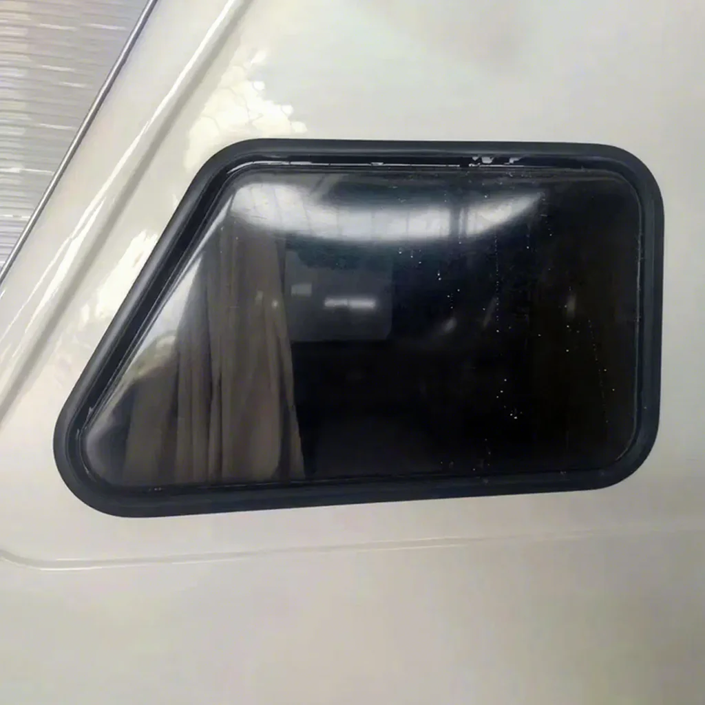

RV Acrylic Window, Hinged Aluminum Side Window for Caravan, Waterproof Motorhome Glass, Camper Trailer Recreational Vehicle
