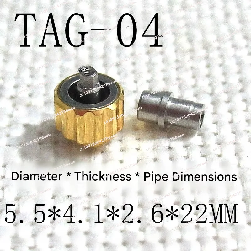 Suitable for    parts movement screw lock head tag silveraccessories   4.5MM-8.7MM