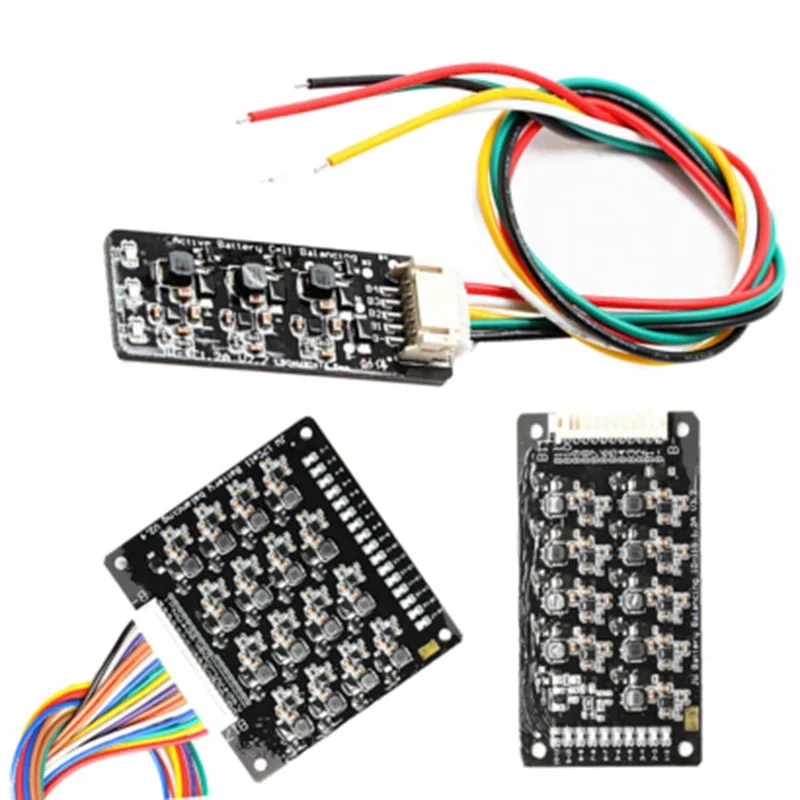 3S 4S 5S 7S 8S 10S 16S 17S 1.2A Li-ion Lifepo4 LTO Lithium Battery Active Equalizer Balancer Board  Balance Capacitor BMS