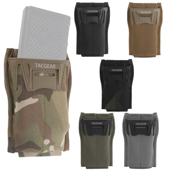 TACGEAR Prince AR M4 5.56 Bolsa Mag individual recuperación rápida de revistas con una sola mano Compatible con cinturones Molle Chaleco portador de placa