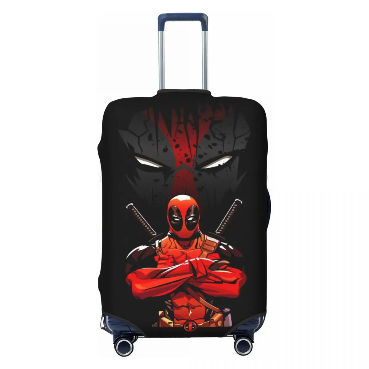 

Защитный чехол для чемодана Custom D-Deadpool Movie, модный защитный чехол для дорожного чемодана, подходит для чемоданов 18-32 дюймов