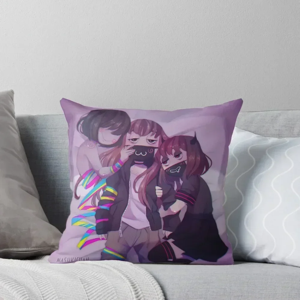 

Three Throw Pillow New year Cushion Cover Set christmas ornaments 2025 pillow