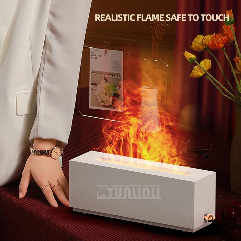 مرطب هواء لهب منزلي ، ناشر عطر ، زيت عطري محمول ، 320 مللي