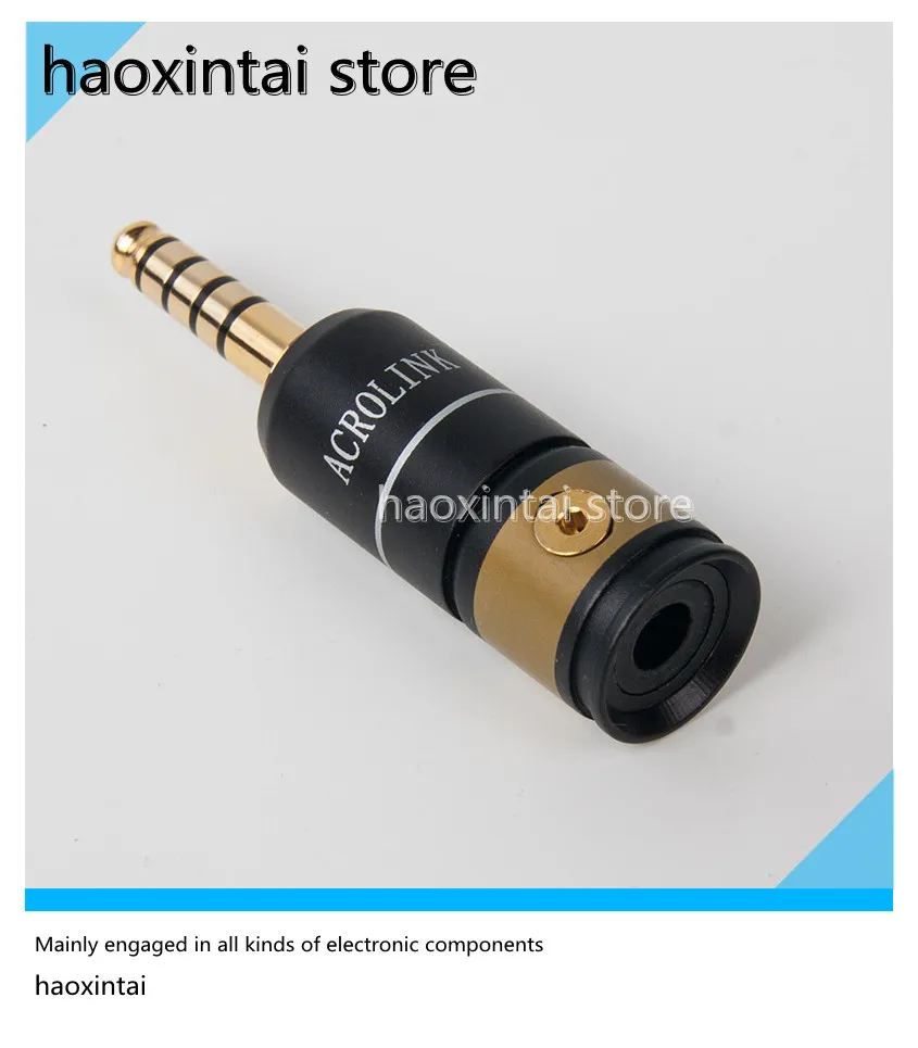 1pcs  ACROLINK Accor FP-4457 (G) 4.4mm 4 sections NW-WM1Z/A gold-plated balanced headphone plug