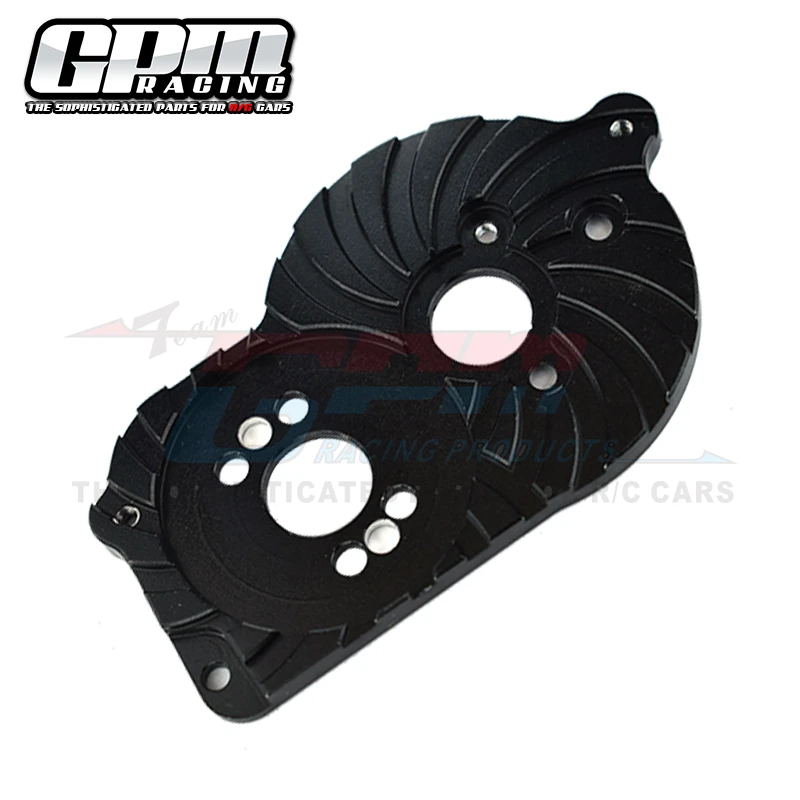 GPM Motor aluminium piringan dudukan dengan Heat Sink sirip untuk LOSI 1/18 mini-t 2.0