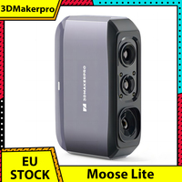 3DMakerpro Moose Lite 3D Scanner, NIR Light Source, 0.05mm Accuracy, 0.10mm Resolution, 24-bit Color Camera, 10fps Frame Rate