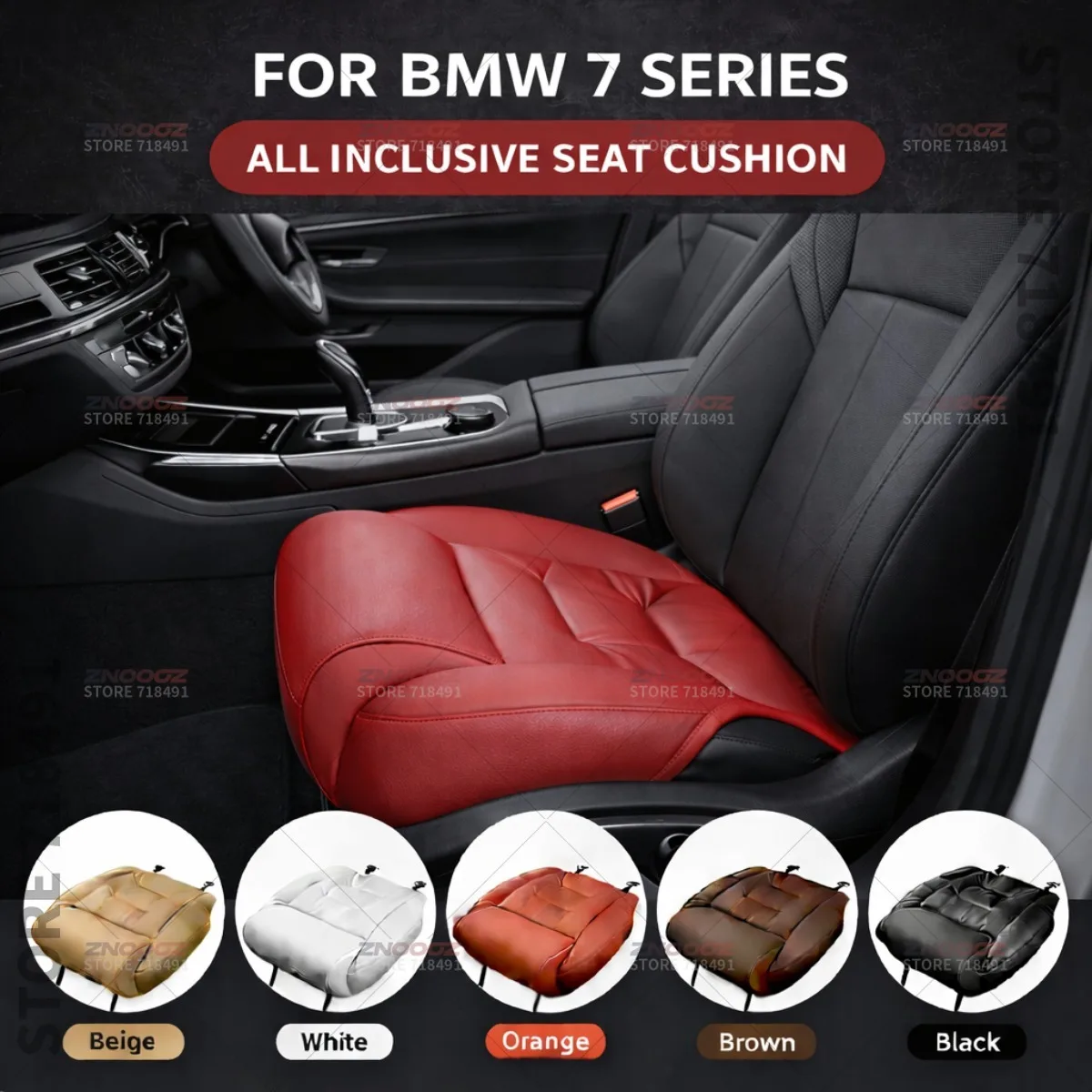 

Подушка-удлинитель для поддержки ног на сиденье автомобиля BMW 7 серии GT, чехол на сиденье из пены с эффектом памяти, аксессуары для интерьера