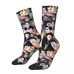 Dylan O'brien Accessories Collage Dylan O Brien Merchandise Crew Socks Breathable High Quality Crew Stockings