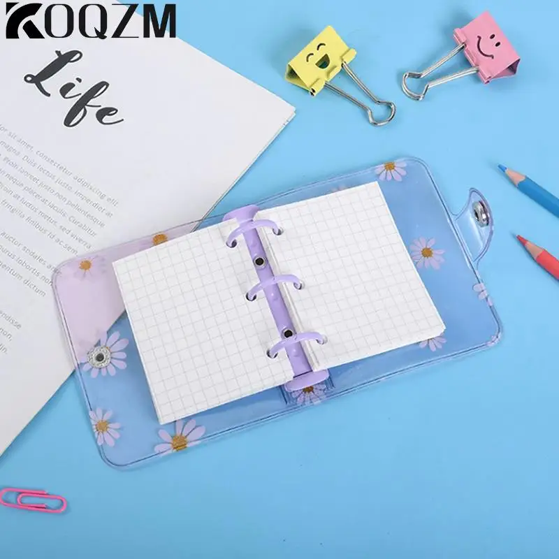 Mini 3 Loch Gänseblümchen Binder Note Planer Veranstalter Notizbuch Tagebuch Tagebuch Ringo rdner Kawaii Schul material