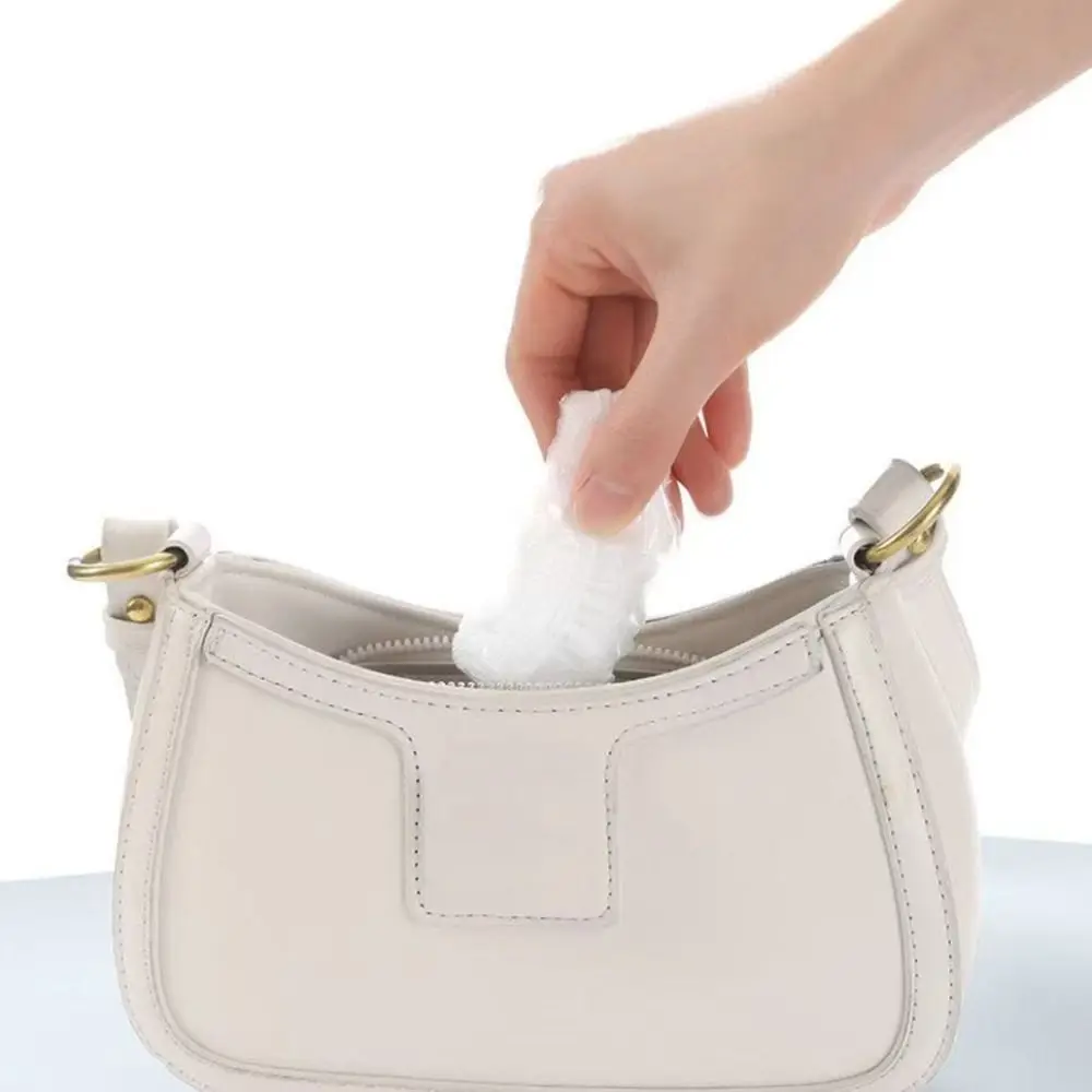30Pcs Disposable Backpack Rain Cover Foldable Dust-proof Backpack Protective Sleeve Lightweight Compact