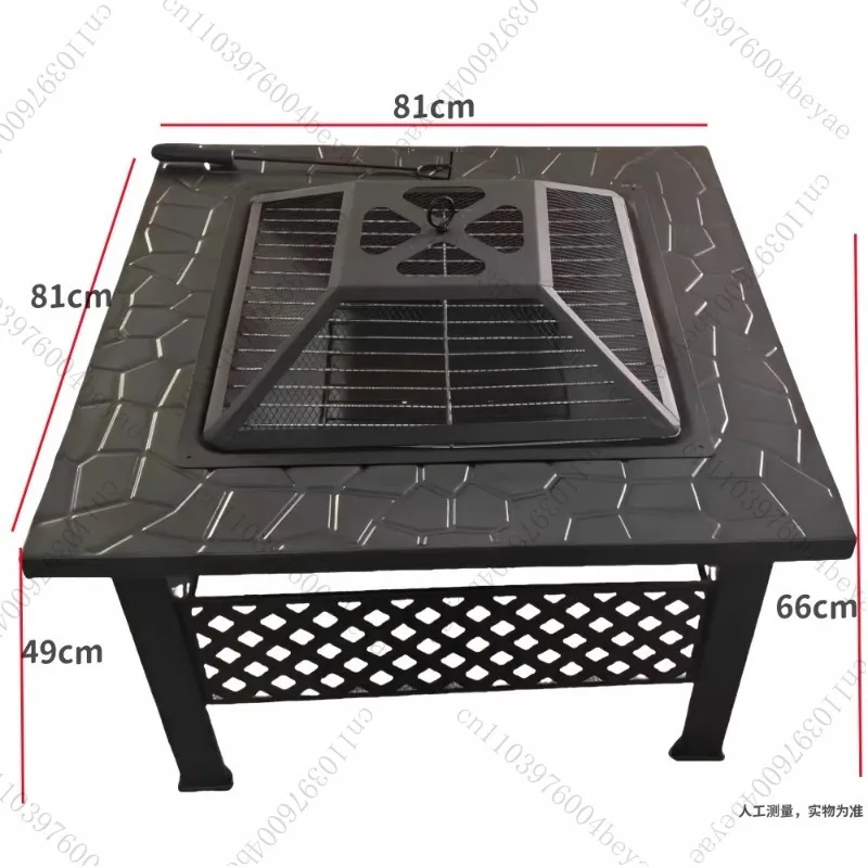 

Stove for Making Tea in The Surrounding Stove Full Set BBQ Outdoor Courtyard Square Stove