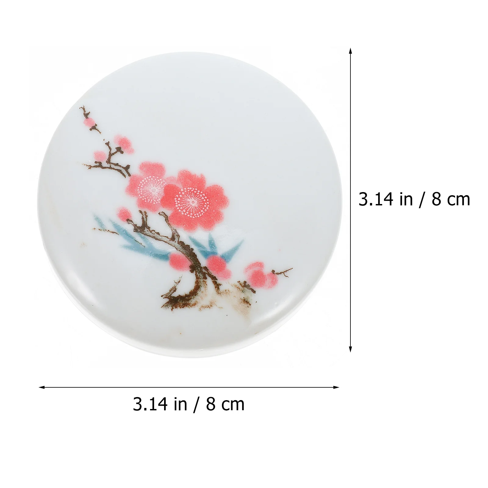 

Tray Palette Porcelain Paint Gouache Color Mixing Ceramic Ware Ink Dish Pallet Pigment Plate Painting Brush