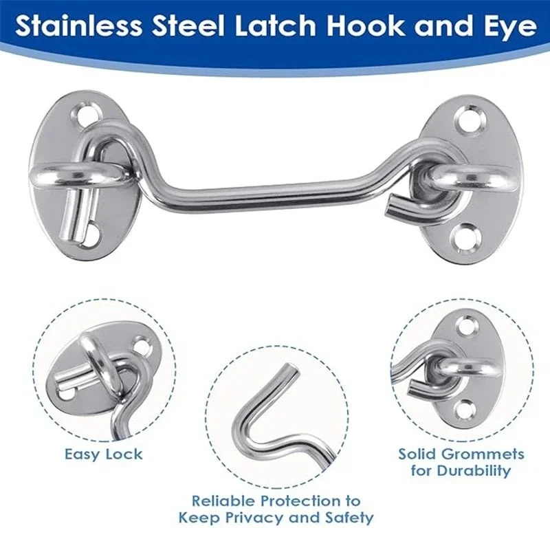 Door Window Hook Latch