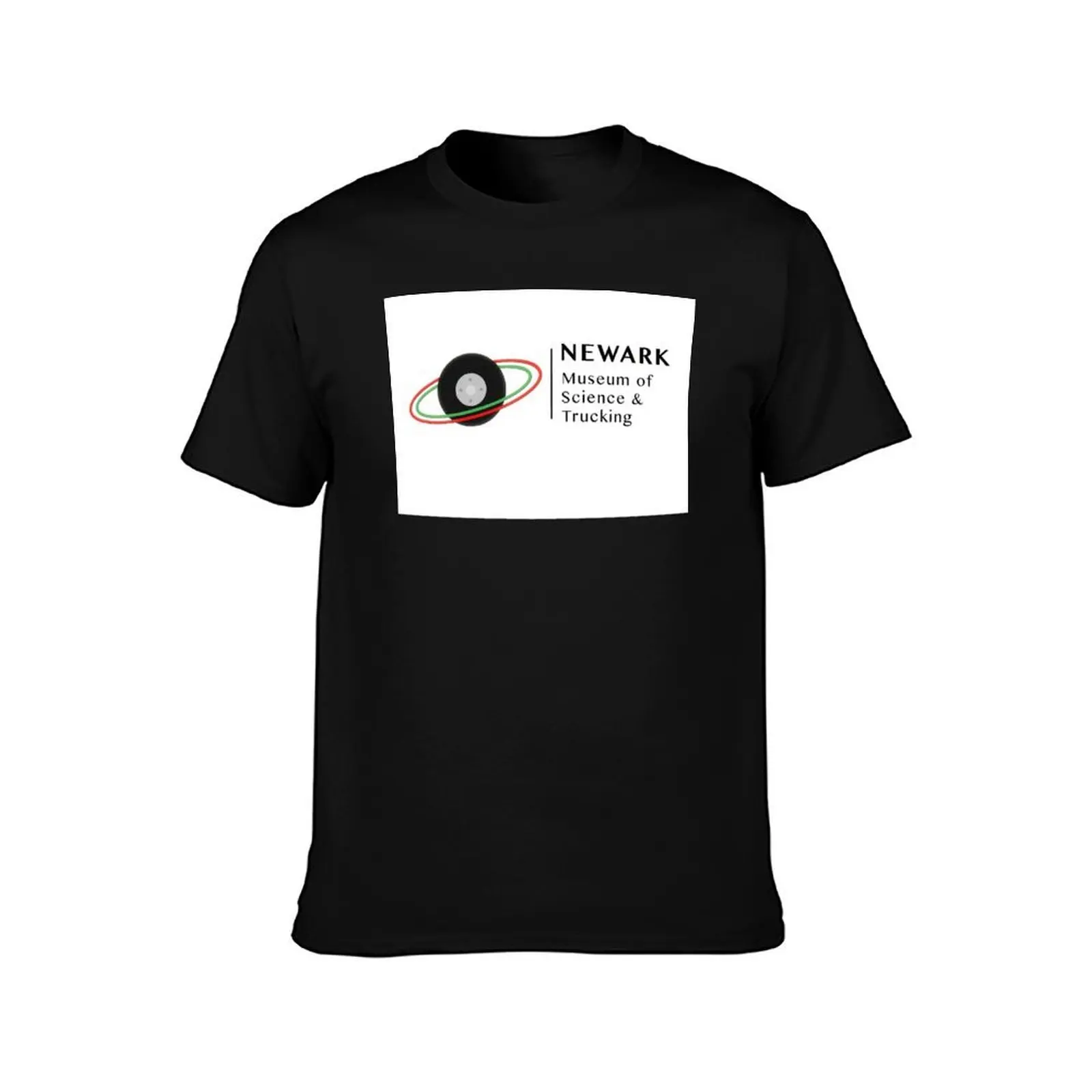 Museum Of Science And Trucking T-Shirt, Summer Casual Cotton Tee, Oversized Streetwear Tops, Vintage Graphic Print, 100% Cotton