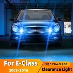 2pcs LED Parking Light For Mercedes Benz E Class W211 W212 A207 C207 S211 Accessories 2002-2016 2010 2011 2012 2013 2014 2015