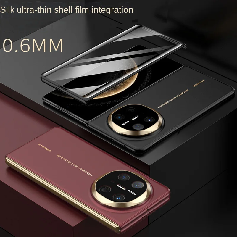 

0.6mm Ultra-thin Micro-Polished Frosted Glass Protective Case for Huawei Mate X6 All-inclusive Protect Cover