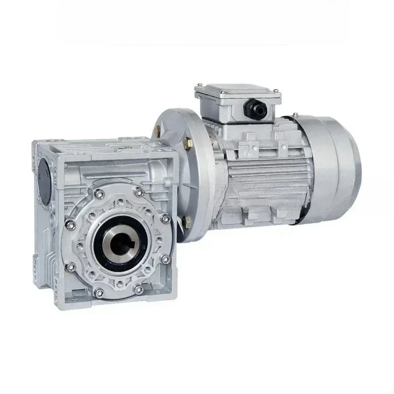

Three Phase Vertical 380V Reducer Customized NMRV Reducer with Motor, Small Worm Gear Reducer RV30 Turbine Worm Gear