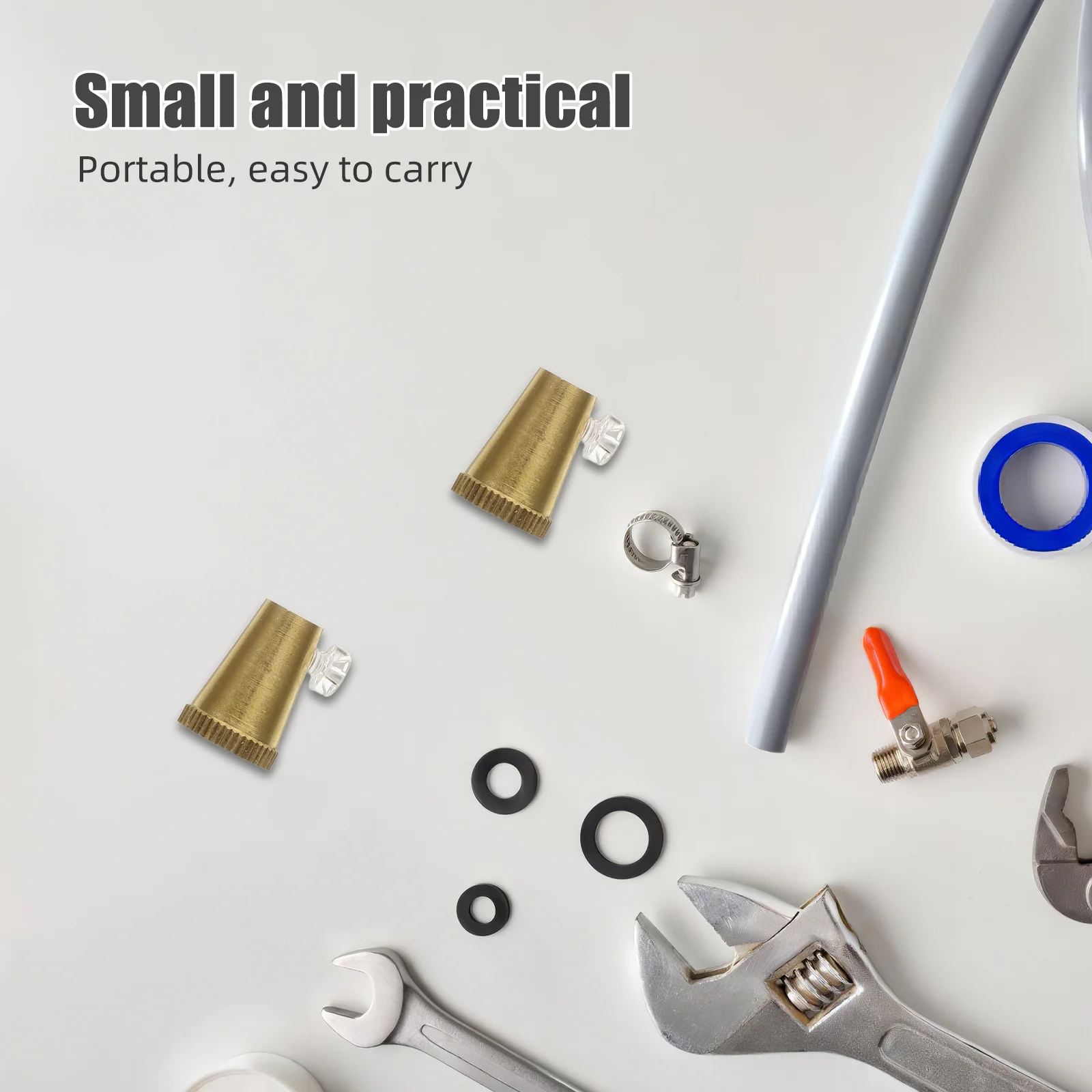 

5 set Brass Wire Lock Caps 5 Sets Copper Lamp Screw Cap Toppers For Lighting Fixtures Retro Industrial Vintage Style Lamp