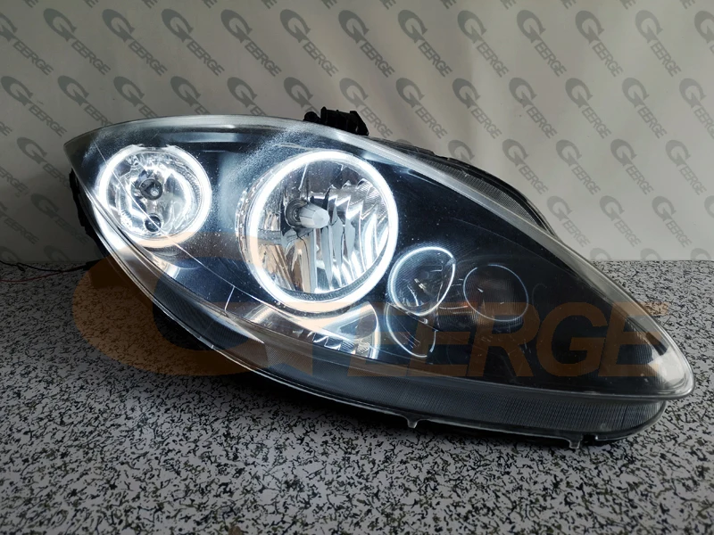 For Seat Altea Leon Toledo Headlight Excellent Ultra Bright Ccfl Angel Eyes Halo Rings Kit Car Accessories