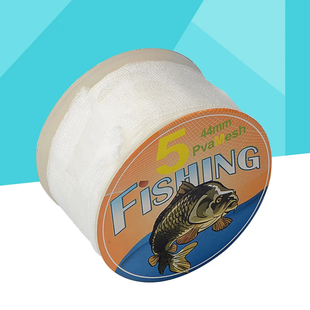 

5m Pva Mesh Soluble Bait Bag Carp Fishing Tackle 44mm Fine Micromesh for Baiting Refill Feeder Tool Eco Friendly