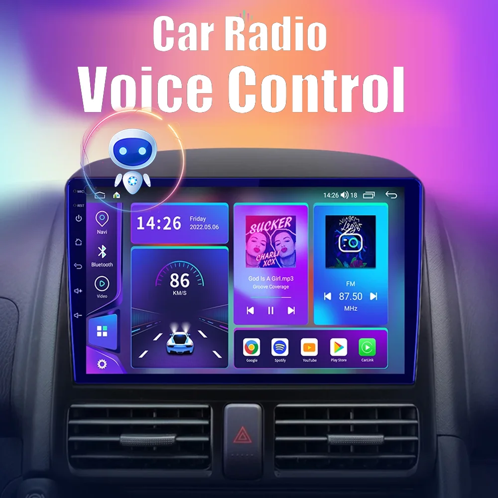 Toppal Voice control Car Radio For Ford Opel  Chevrolet Toyota Honda Nissan Jeep Mitsubishi VW Renault Android radio  5G navi