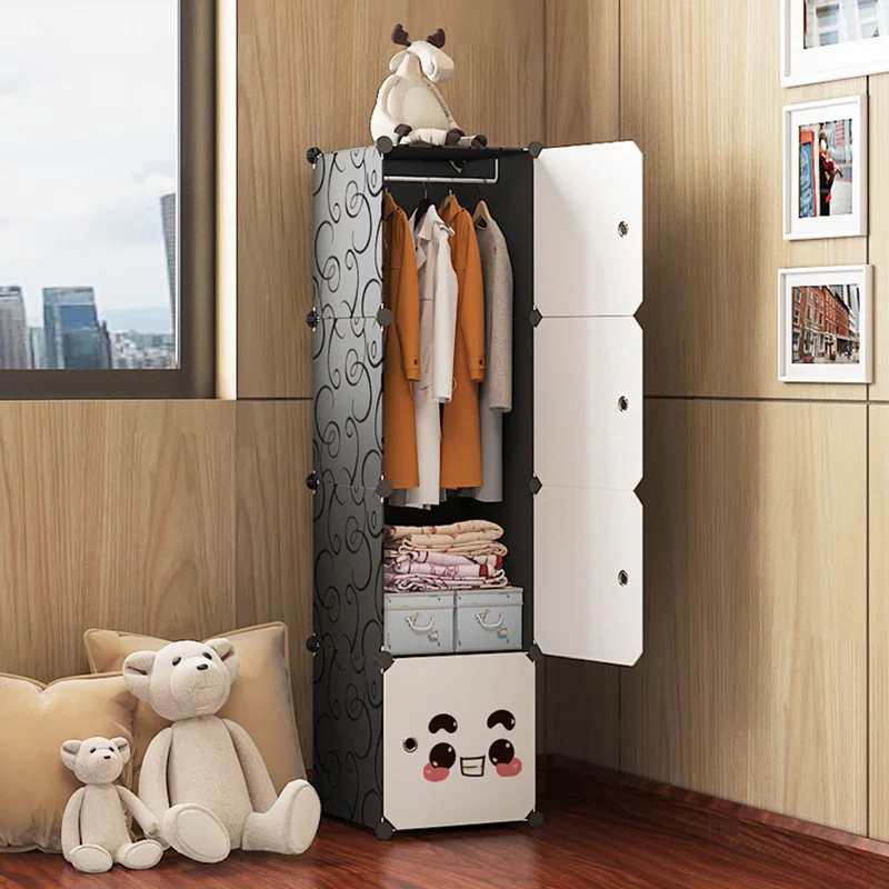 Bedroom Dressers Closet Baby Plastic Cabinet Portable Cupboard Wardrobes Storage Plastic Cheap Ropero Garden Furniture Sets