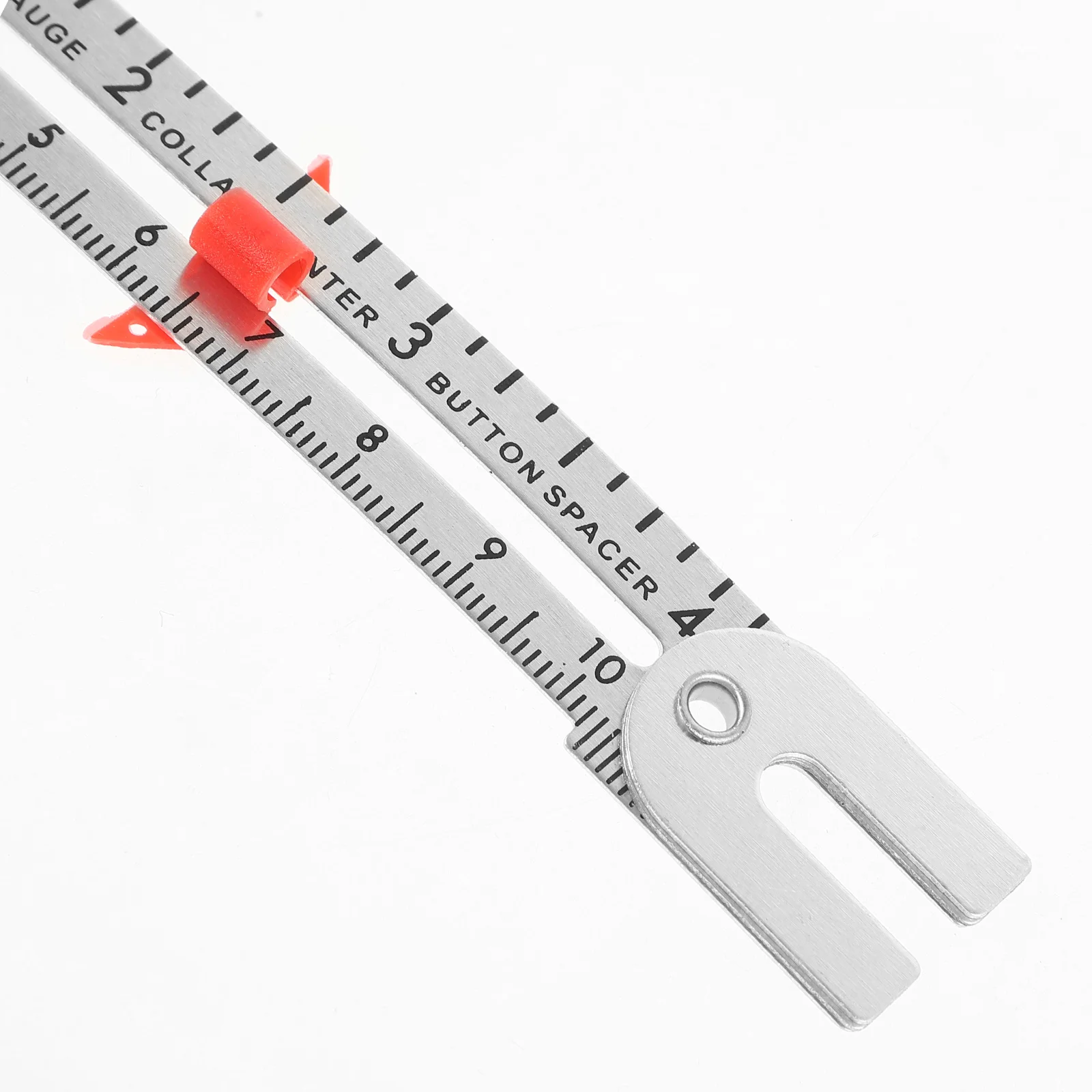 

Creative Quilting Ruler Sewing Gauge Fabric Measuring Sliding Ruler For Buttonholes Pleats Hem Depth 1 Inch Metric