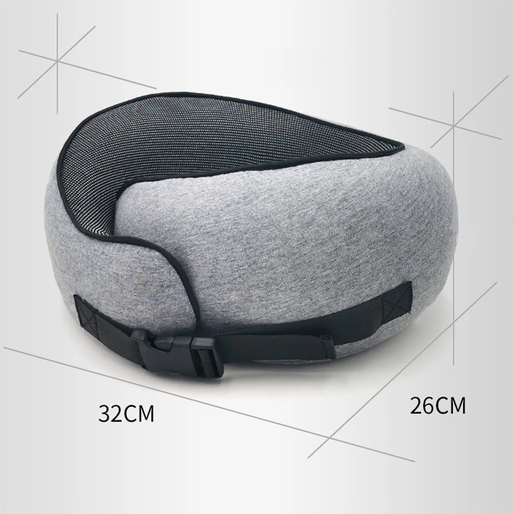 Memory Foams U-Shaped Pillow,Adjustable Car Neck Pillow,Airplane Travel Pillow,Long-Distance Flight Sleeping Artifact For Office