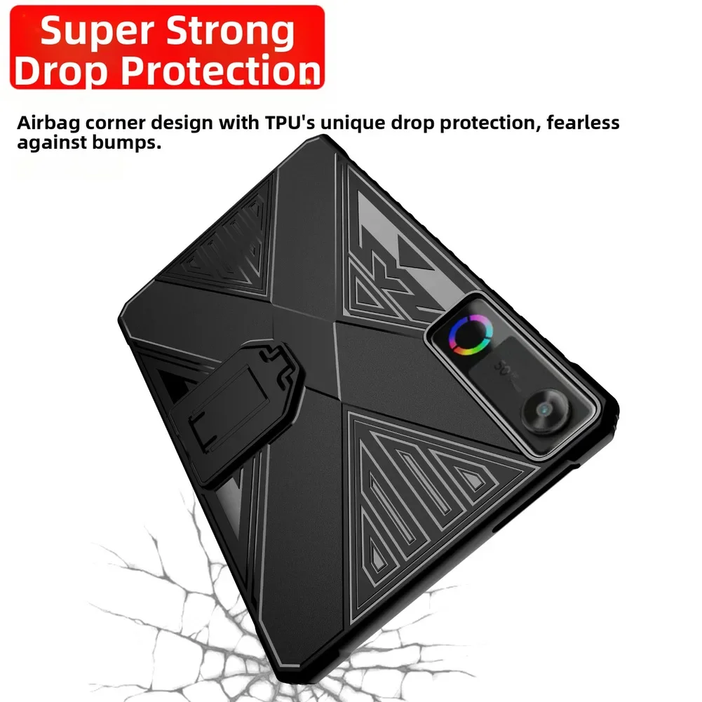 For Legion Y700 Gen5(2026) Shockproof Tablet Case Kickstand Design Game Protective Shell Soft For TPU Protector Case For Legion
