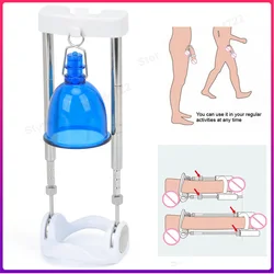 Male Penis Stretcher Enlargement Hanger Belt Set Masturbator Penile Enlarger Extender Enhancement Vacuum Pump Sex Toys for Men