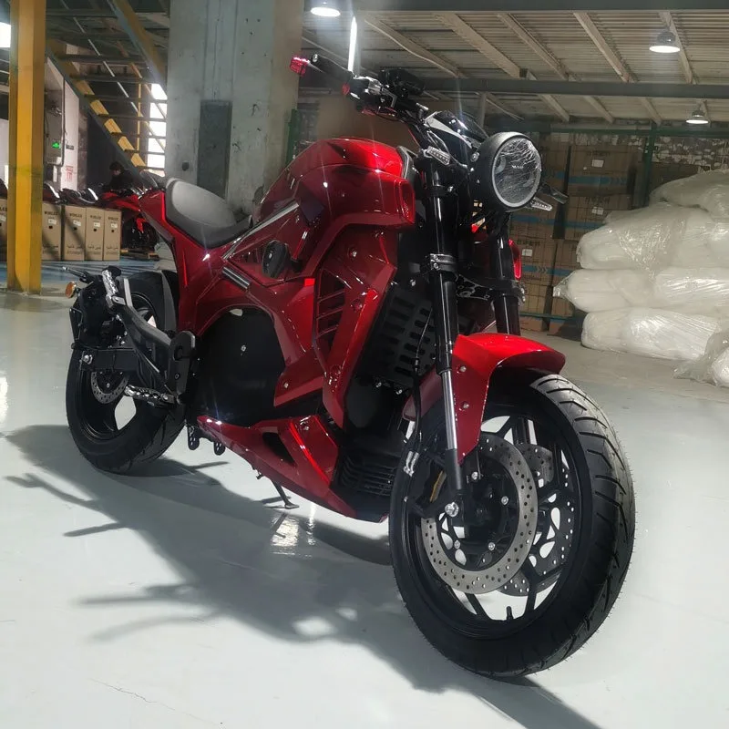 أحدث دراجات نارية كهربائية طويلة المدى لعام 2025 بقدرة 72 فولت 180 كم في الساعة 200 كجم دراجات نارية للطرق الوعرة لسباق الدراجات النارية موتوكروس مع أداء عالي #3