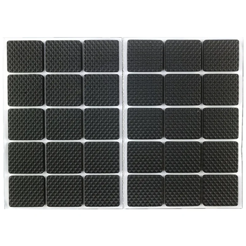 Self-adhesive Grid EVA Foam Table Leg Pads, Thickened Silent Non-slip Multifunctional Wear-resistant Cushions