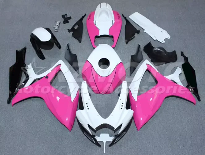 New ABS Motorcycle Fairings Kits Fit For SUZUKI GSX-R600 750 K6 2006 2007 06 07 Custom Pink Black White