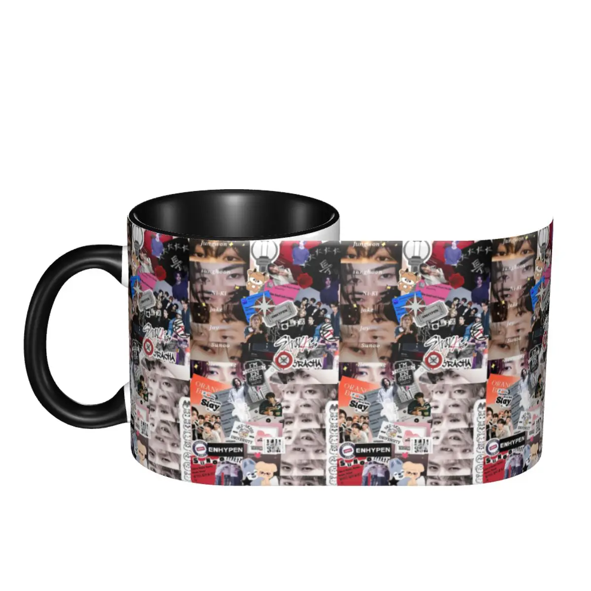 HyunJin Korean Kpop Singer Mug Funny Ceramic Coffee Cups Tea Mugs Milk Cup Drinkware Gift for Friends DIY Custom