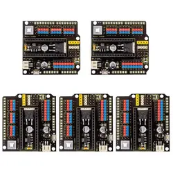 5pcs/lot Keyestudio NANO Shield With DC End /PH2.0 Port Extension Board Module For Arduino Nano V3.0/ Keyestudio Manufactured