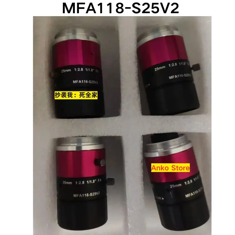 

Б/у тест ОК Промышленный объектив MFA118-S25V2 объектив с фиксированным фокусом 25 мм