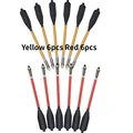 Yellow 6pcs Red 6pcs
