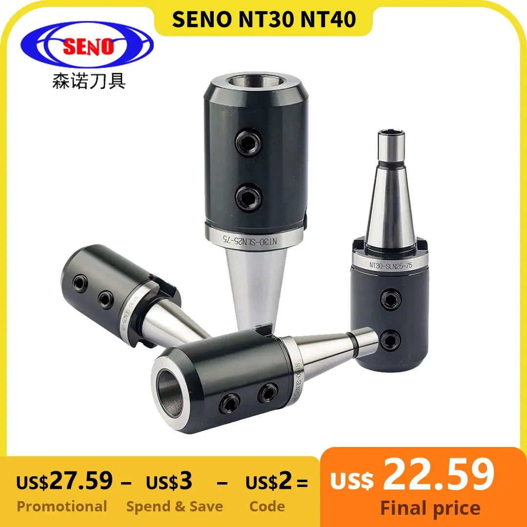 

SENO NT30 NT40 SLN SLN20 SLN25 SLN32 SLN40 U-shaped Drill Bit Side Fixed Tool Handle Clamping Boring Cutter Rest Milling Cutter