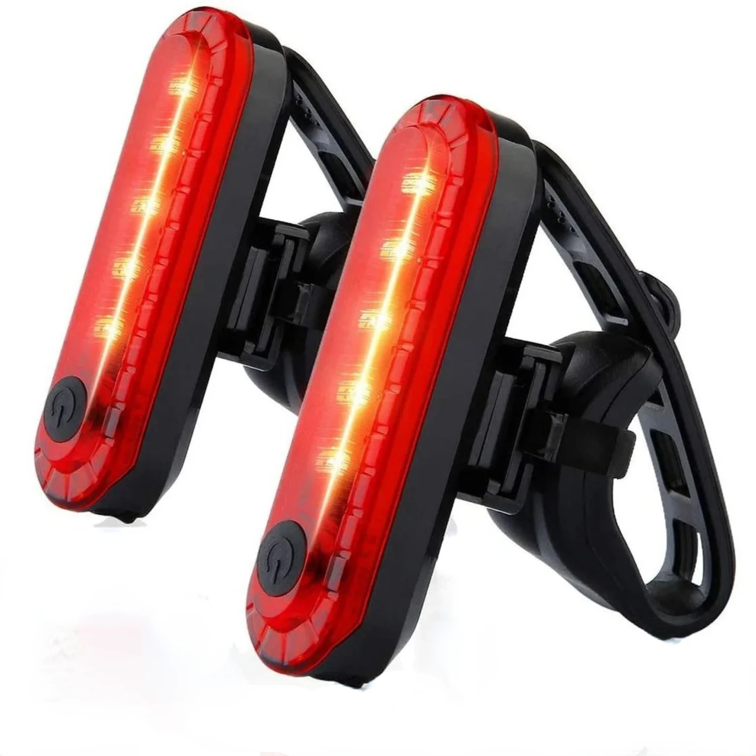 Rear Bike Tail Light USB Rechargeable Red Ultra Bright Taillights Fit On Bicycle Easy to Install  Cycling Safety Bike alarm Xoss