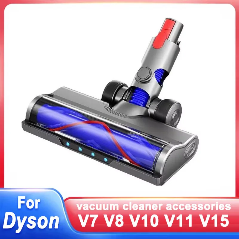 Vacuum Cleaner Cleaning Head For Dyson V7 V8 V10 V11 V15 Vacuum Cleaner Accessories Replacement Brush Parts