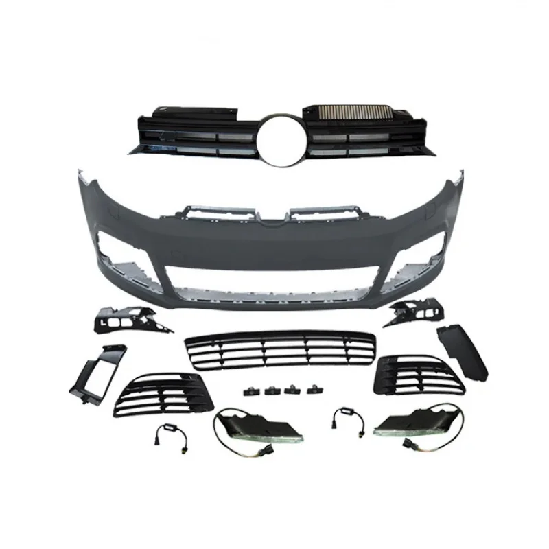 

Factory Produced Auto Modified Front Bumper with Grill for V W 5 2003-2008 Upgrade to 5 GTI Body Kit
