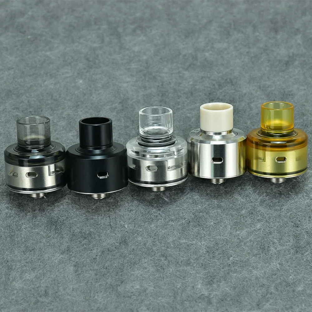 Wolfcoolvape Monarchy P22 RDA Vape RDA Tank - Rebuildable Dripping, 316SS, 22mm, BF Pin, 24mm Ring