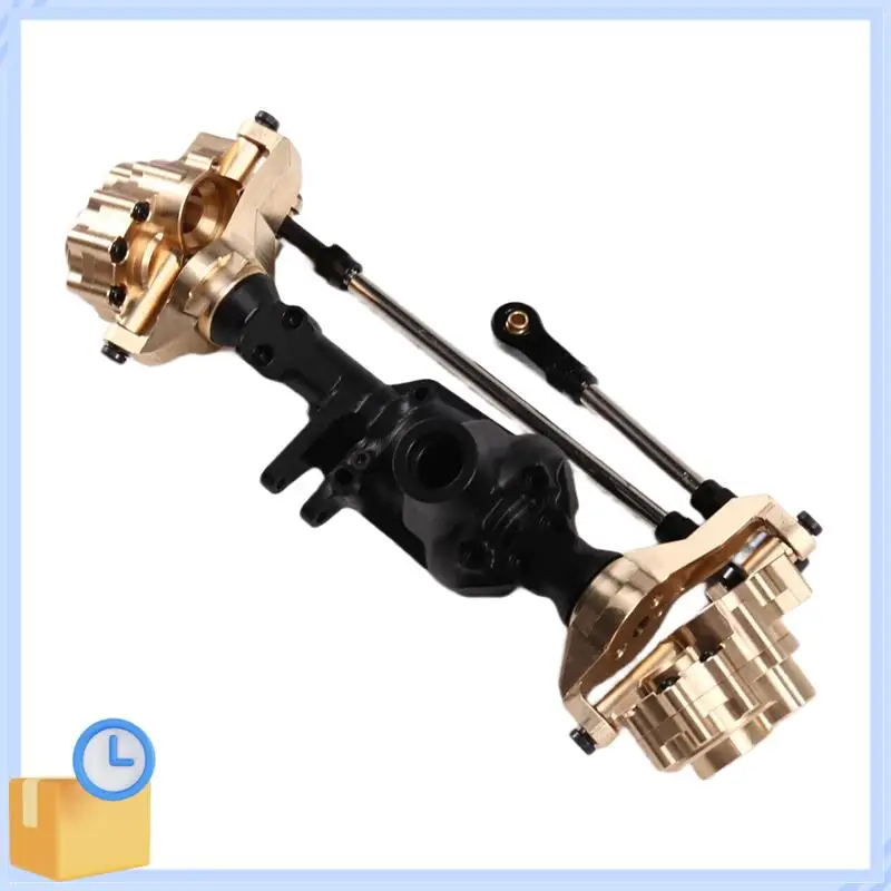 

ABTK-RC Обновление автомобиля Латунный корпус передней оси для Wltoys 1/10 104006 104010 104020 104026 Аксессуары для обновления радиоуправляемого автомобиля