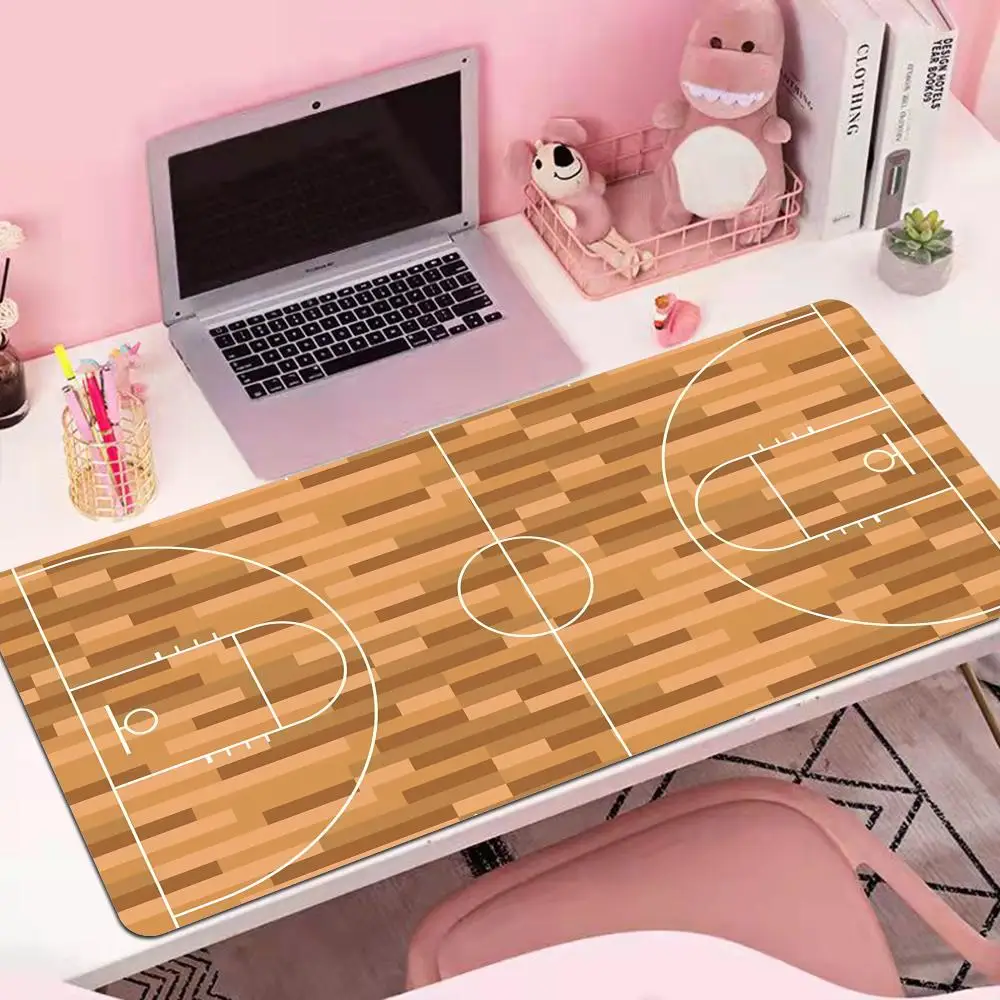 Basketball court Mouse Pad Large Computer Office Game Table Mats XXL Rubber Anti-slip Gaming Keyboard Mousepads Long Pad HYBXAXC