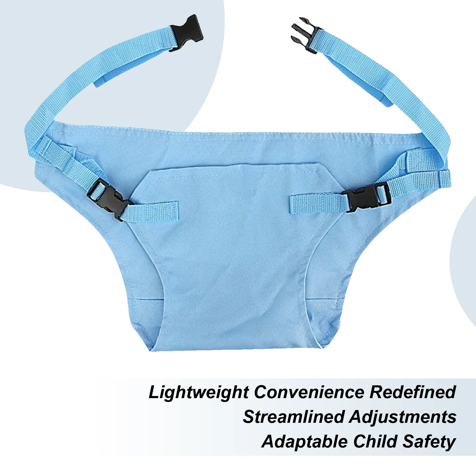 High Chair Straps Baby Feeding Safety Seat With Strap Belt Portable Booster Cover For Dining Shopping Restaurant Cart Desk Home
