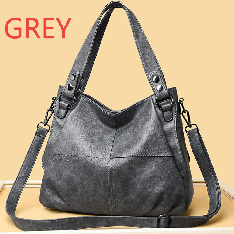 2024 Trend Large Capacity Genuine Tote Shoulder Bags Fashion Top-Handle Bag High Quality Leather Sac Casual Design Handbag Purse