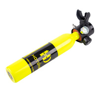Portable Oxygen Tank Underwater Diving Breathing Apparatus Full Of Professional Equipment Deep Diving Equipment