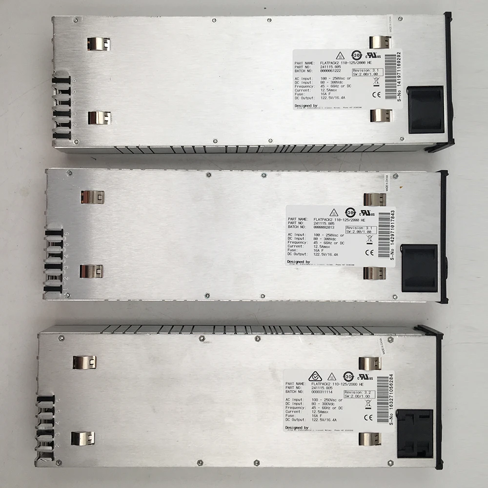 For ELTEK FlatPack2 110-125/2000 HE Rectifier Module 241115.805 122.5V 16.4A