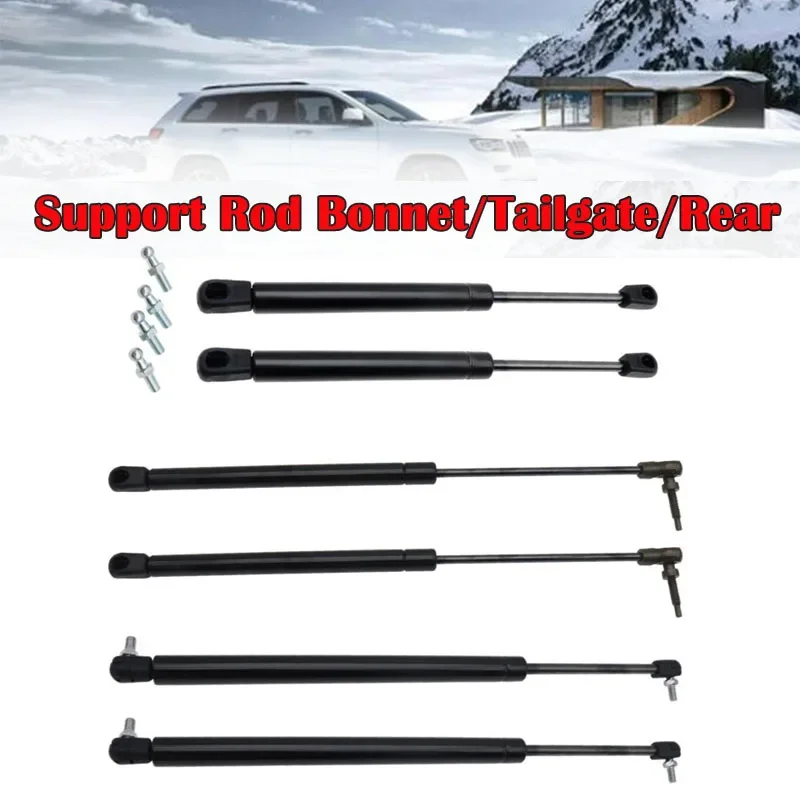 2x/6x Bonnet/Tailgat /Rear Window Lift Support Rod Arm Gas Springs Shocks Struts Bar Fit Jeep Grand Cherokee WJ WG 1999-2004